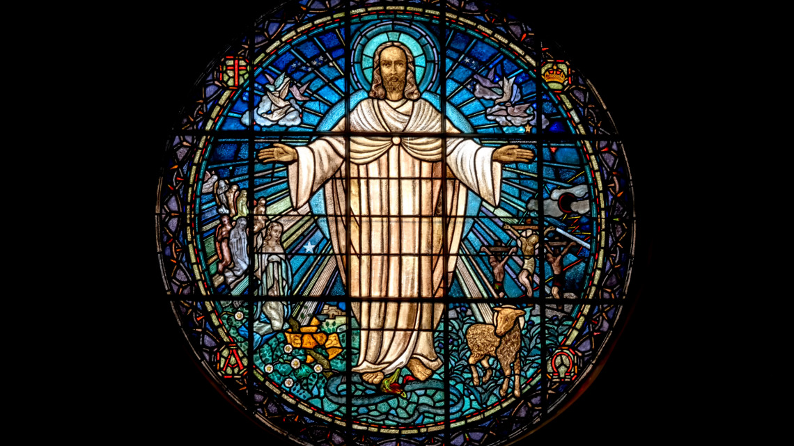 Photo by Paul Zoetemeijer of stained glass